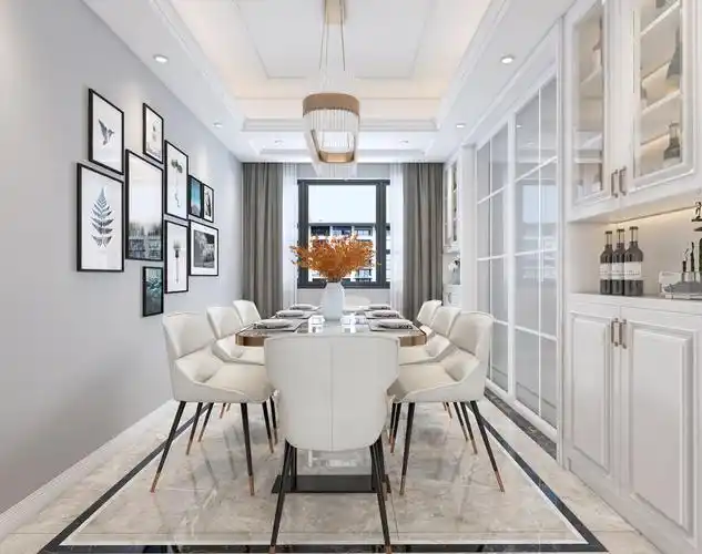 现代轻奢家装效果图欣赏