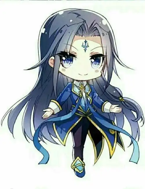 斗罗大陆之神界传说外传,q版唐三,绘画