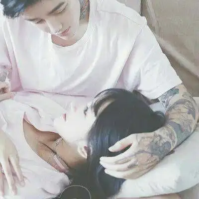 2021非主流纹身霸气情头,情侣头像图片-回车桌面