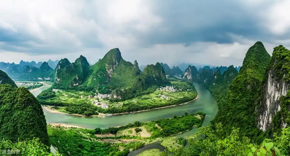 漓江沿岸风景为代表八达岭长城景观万里长城,是对中国历代所修边墙,关