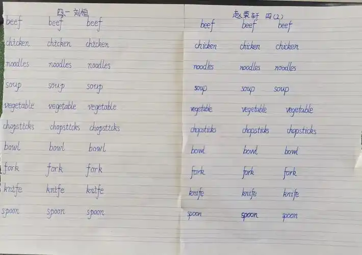 快乐书写 展我风采——临沂双语学校英语书写比赛