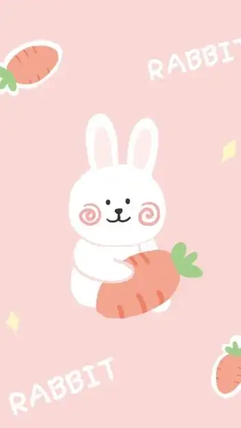 小兔子卡通图片-图怪兽