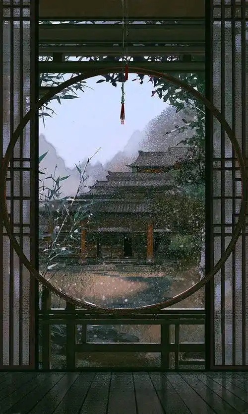 伊吹鸡腿子笔下的超美古风小院子