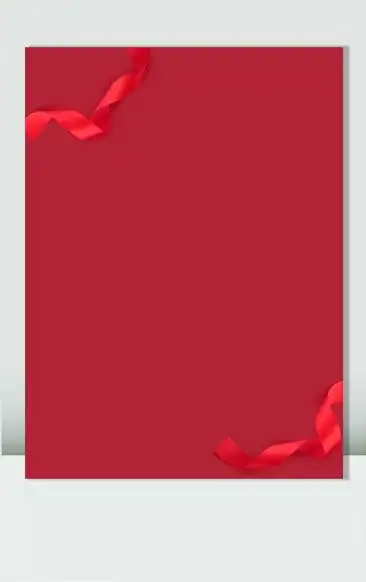 简洁红色纯色背景