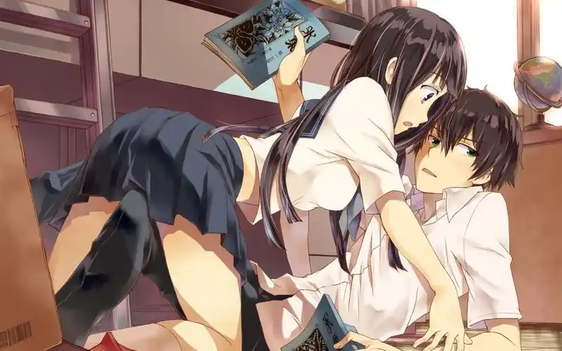 日本动漫冰菓动人少女桌面壁纸