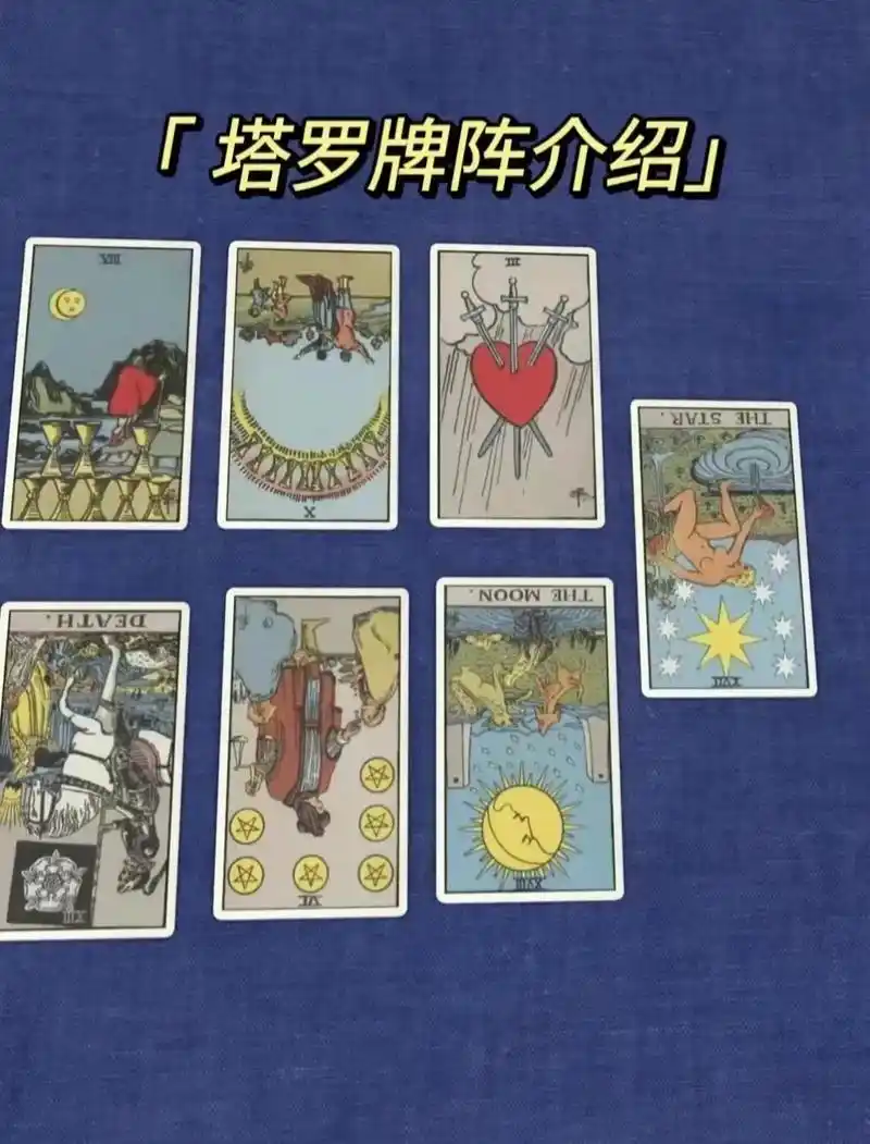 塔罗新手必看的塔罗牌阵 简单易上手 !牌阵都是一样的牌阵 解 - 抖音