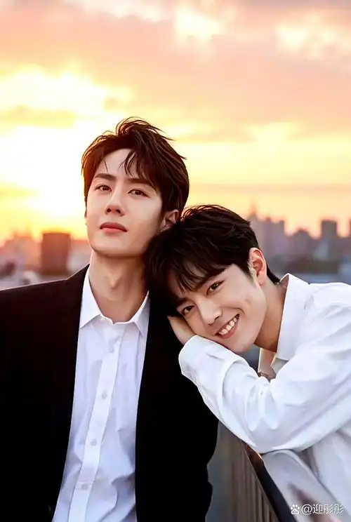 高清壁纸王一博和肖战阳光笑和照王一博和肖战到底什么关系王一博陈飞