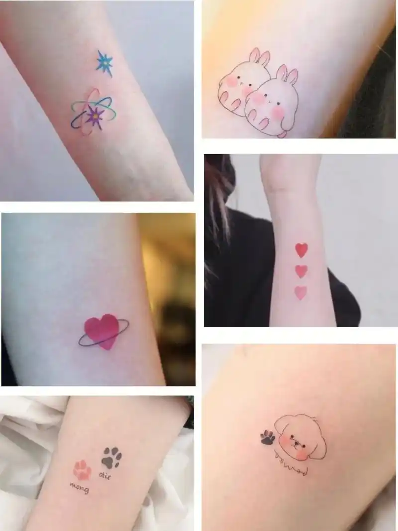 超nice纹身小图案#纹身#小清新 - 抖音