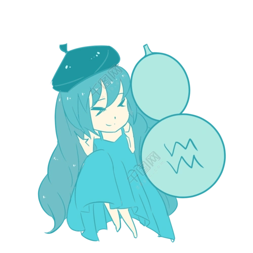 十二星座之水瓶座婚纱个性可爱简约萌系