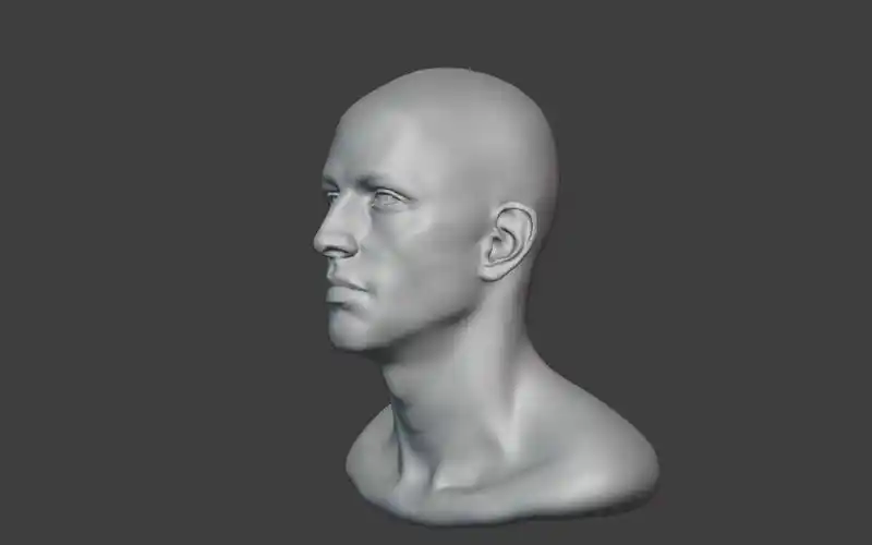 【blender建模】雕刻一个人头