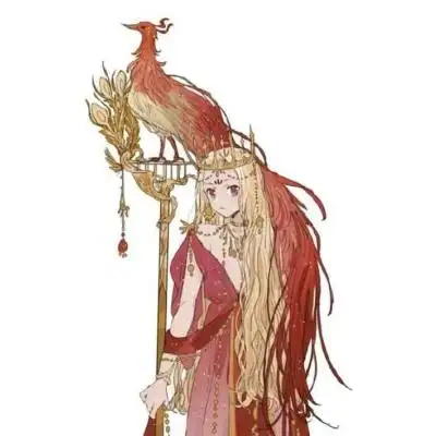 孔雀拟人系列头像