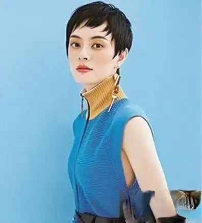 孙俪发型叫什么简约短发显女王气场