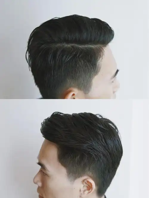 红薯们问发型怎么打理,今天就用我平时爱梳的侧背头来给大家示范一下