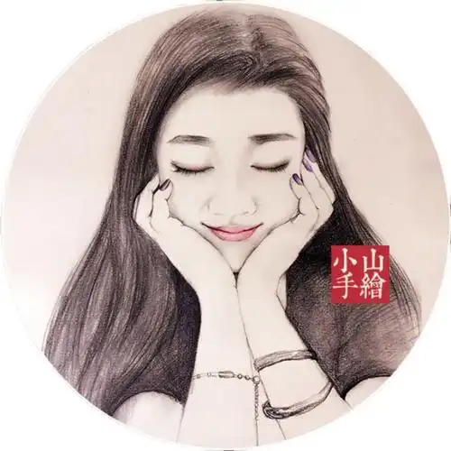 素描画像定制真人照片手绘水彩画人物画彩铅肖像画手绘真人漫画