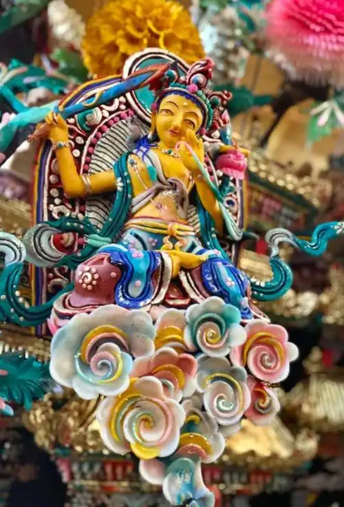 2021年塔尔寺一年一度的酥油花