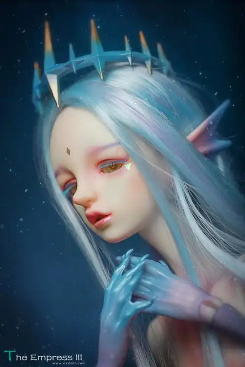 bjd娃娃dz塔罗牌系列3限量人鱼女皇淘宝网