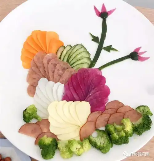 菜艺术品傻傻分不清楚开化这群厨师厉害了