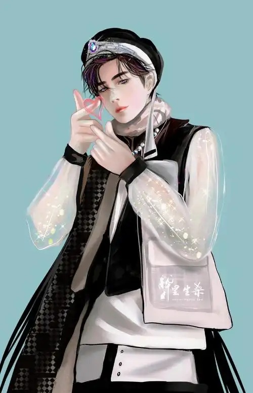 王一博漫画一搏太美了吧