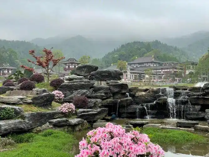 人间天堂江西宜黄自带仙气的曹山寺