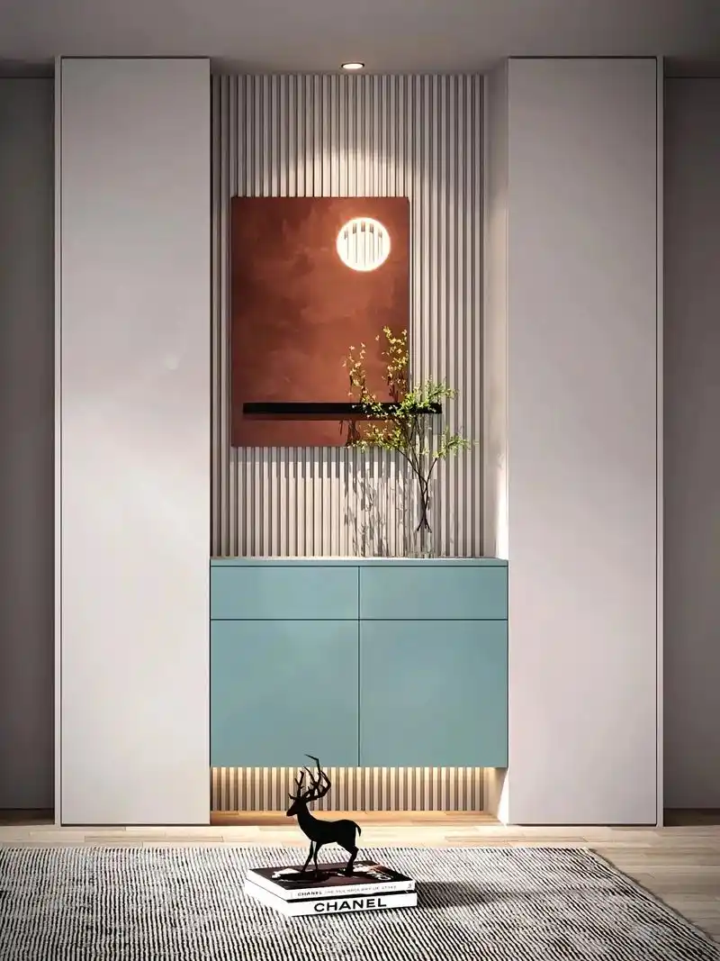 入户玄关设计案例.📣迈入家的第一步,打造温馨又独特的入户玄 - 抖