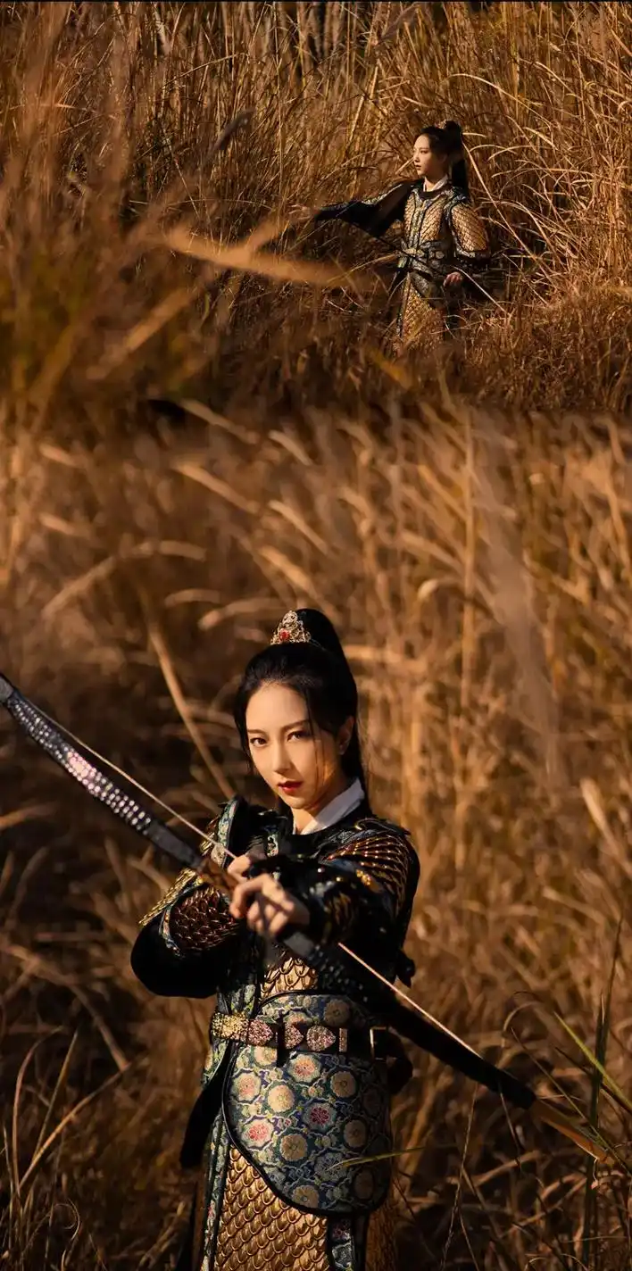 英姿飒爽的女将军写真