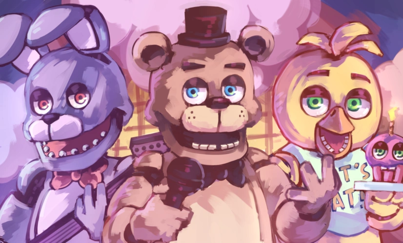 erry anniversary and im already late- good ole fnaf1 days, and