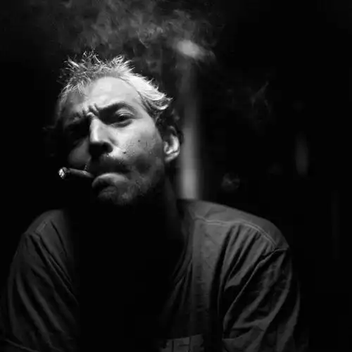 黑色背景,注视,观察,看,雪茄,烟,摄影,影棚,观看,一支,察看,关注,男人