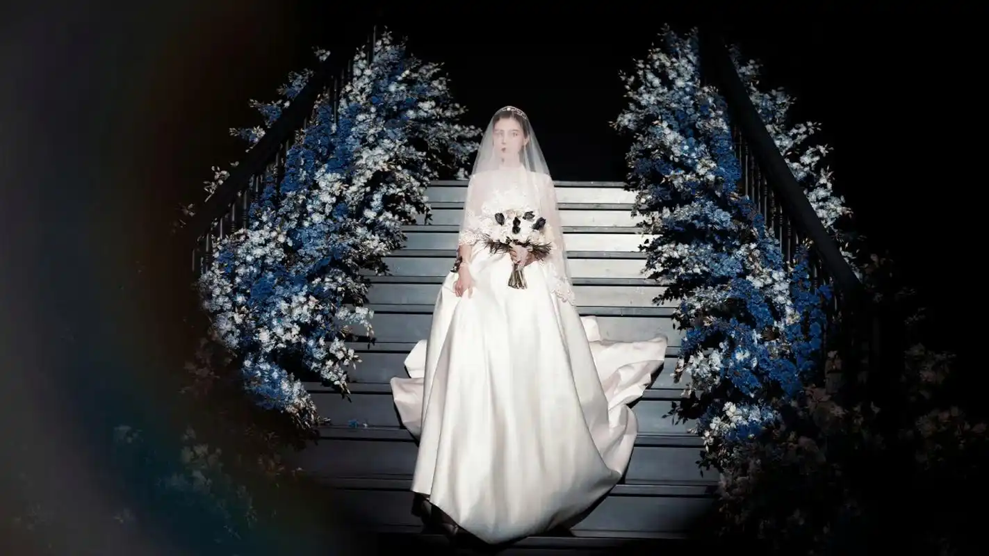 张予曦绝美婚纱造型,优雅浪漫,我好爱!