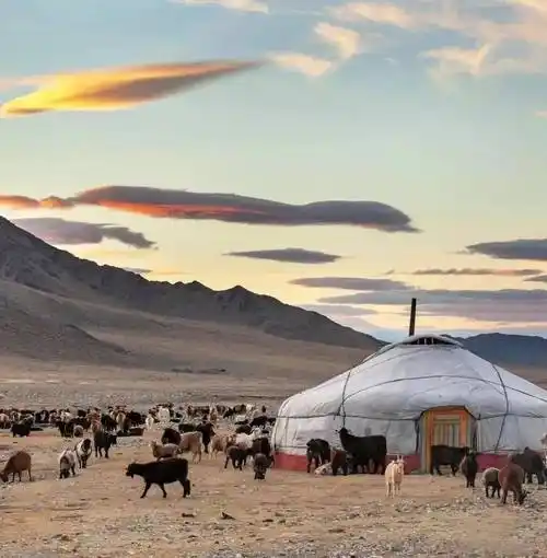 蒙古包作为蒙古族最具代表