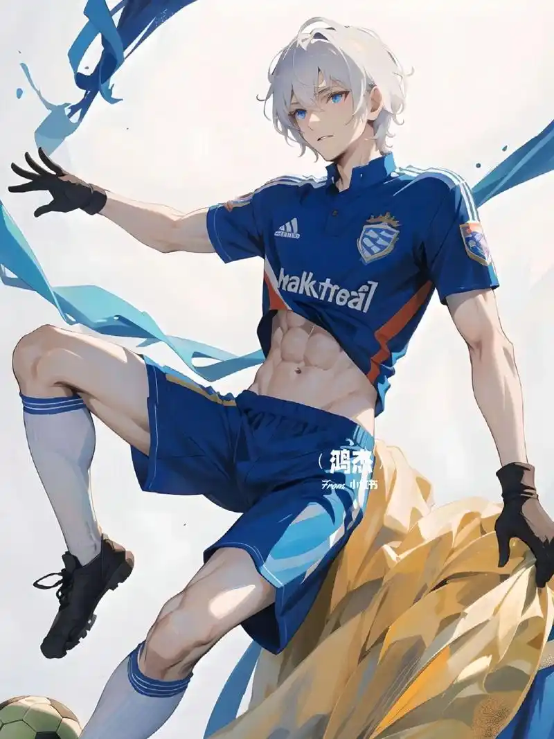 足球腹肌少年第1弹丨男生壁纸           图片由mewxai生成