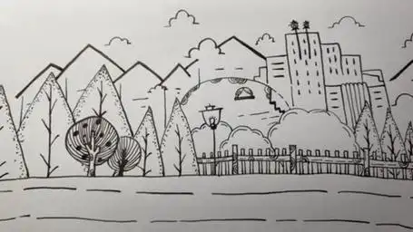 简笔画 手绘 线稿 480_270