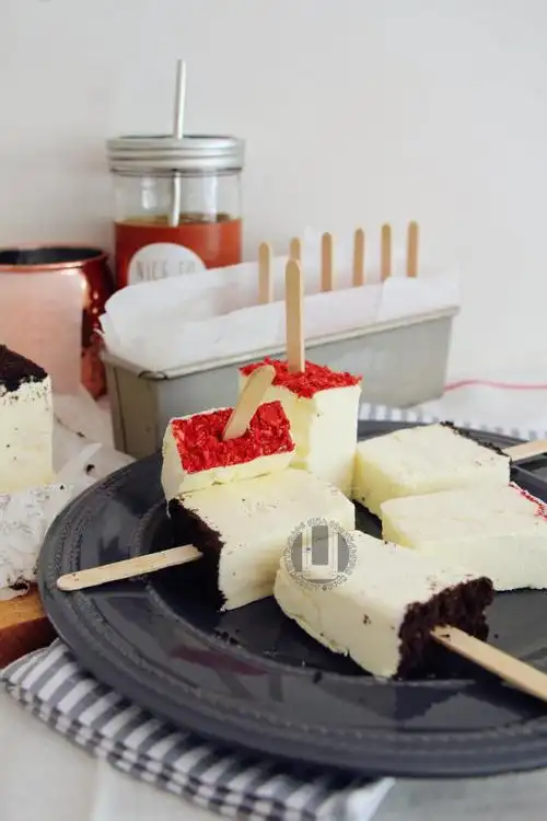 芝士雪糕(新入磅蛋糕模开光作,雪糕其实还能这么做~)