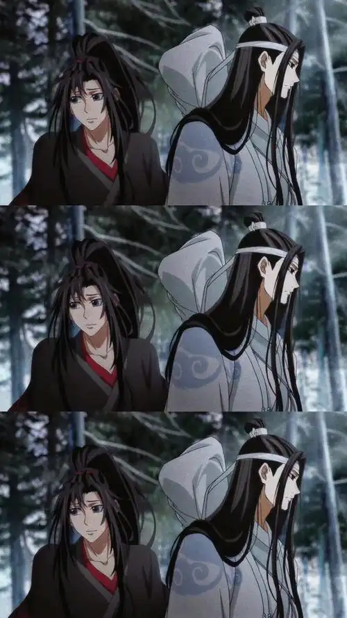动漫 魔道祖师 魏无羡 蓝忘机 截图