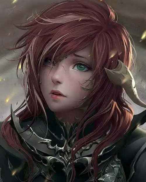 游戏动漫人物原画作品