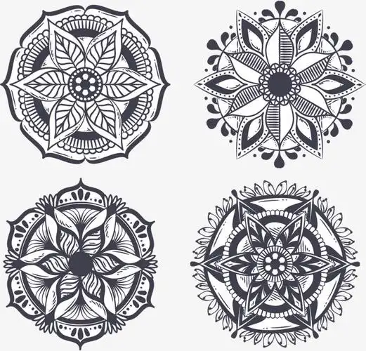 佛教图腾曼陀罗