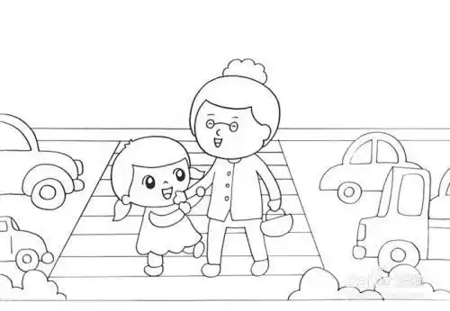 文明礼仪怎么画