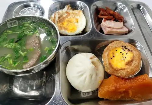 食堂一块钱的早餐