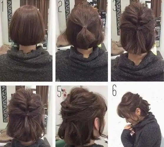 短发编发教程图解步骤,喜爱编发的女生别错过