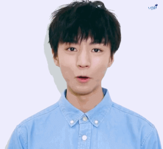 tfboysgif认真gif微笑gif王俊凯gif表达我自己gif