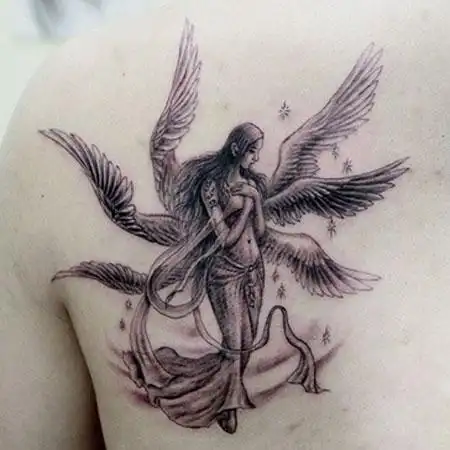 六翼天使纹身图案的含义是什么