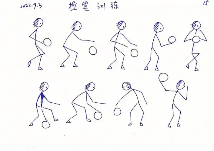 火柴人简笔画  #控笔训练  #画画的日常  #简笔画  #简笔画教程