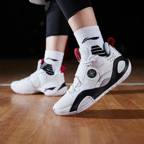 李宁全城8韦德男中帮云减震篮球鞋