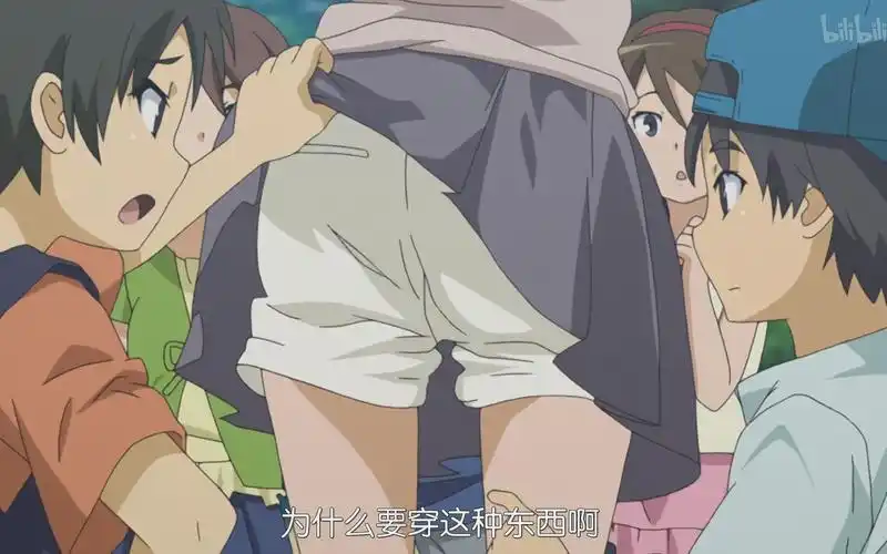 名场面动漫中那些花式掀裙子片段