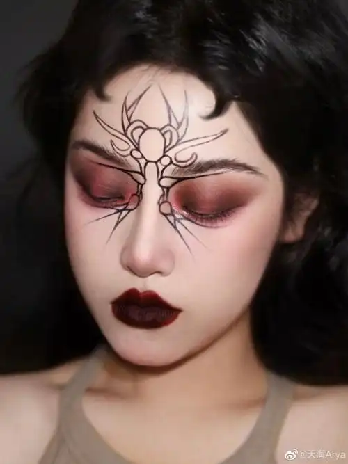 今日妆容##创意妆容