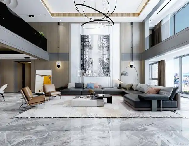 贵阳中天会展城a10大平层350平米户型装修设计效果图