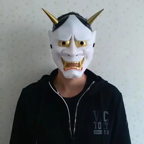 恐怖恶魔道具鬼脸日式日本般若面具