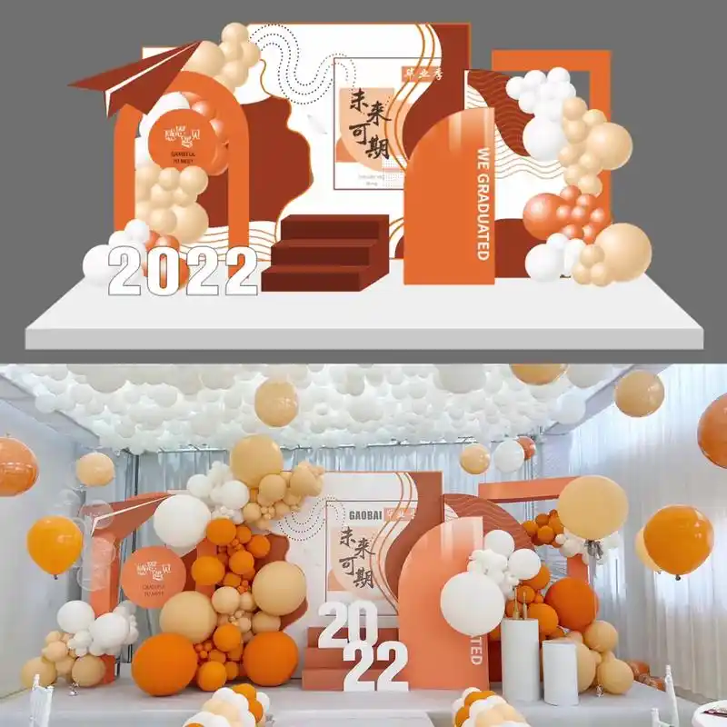 这些是我们课堂上的舞台场景搭建,效果图和实景图的对比.