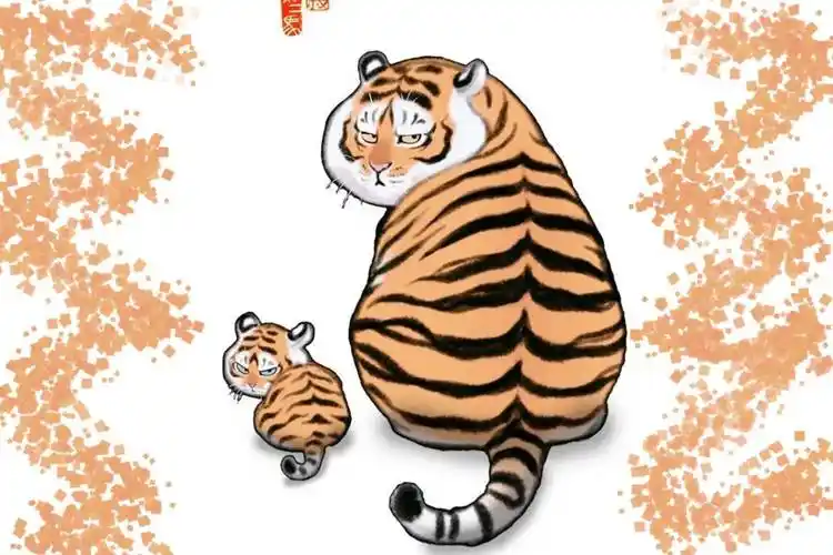 萌虎下山现实里的胖虎比哆啦a梦还可爱