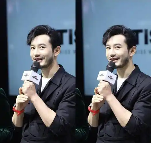 原创黄晓明真不在乎形象胡子拉碴略显邋遢邪魅一笑有点油腻