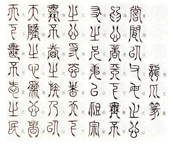 八体符文涵玄妙道化神演藏内秘
